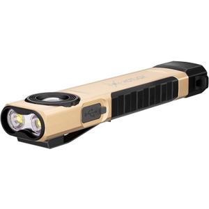 Rechargeable Flashlight Magnetic - 700 Lumens LED Flashlight with Clip Design, Flat Flashlight for Car Repairing/Camping/Emergency