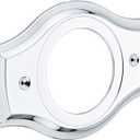 Renovation Shower Cover Plate for 2-Handle or 3-Handle to 1-Handle Shower Updates, Chrome