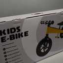 Electric Bike for Kids, Electric Balance Bike for Ages 3-8 Years Old,Kid Electric Motorcycle with 2 Speed Modes,Push-Button Brakes,12 Inch Dirt Off-Road Tire and Adjustable Seat