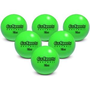 GoSports Weighted Training Balls - Choose Baseball or Softball - Hitting & Pitching Training for All Skill Levels - Improve Power and Mechanics 4 Pack GoSports Weighted Training Balls - Choose Baseball or Softball - Hitting & Pitching Training for All Skill Levels - Improve Power and Mechanics 4 Pack