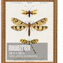 18x22 Ornate Vintage Gold Picture Frame - Single Frame, 18 x 22 Classic Poster Frame for Art Prints & Gallery Walls