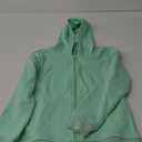 UMELOK Kids Full Zip-Up Hoodie Solid Sweatshirt for Boys and Girls (10, Mint Green)