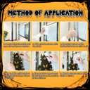 8 Sheets Halloween Window Clings Bat Ghost Creative Pumpkin Horror Skeleton Window Decorations Stickers for Halloween Indoor Party Decorations