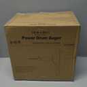 Drain Auger, Clog Remover with Drill Adapter, 25 Feet Flexible Plumbing Snake Use Manually or Powered for Kitchen, Bathroom and Shower Sink, Comes with Gloves (orange)