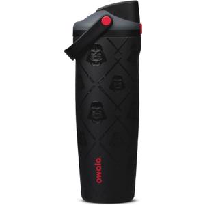 Owala Star Wars FreeSip Sway Insulated Stainless Steel Water Bottle with Two-Way Spout, Built-In Straw and Bucket Handle, Made for Travel, School, and Sports, 30oz, BPA Free, Leak Proof, Darth Vader