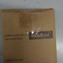 Homicial Digital Alarm Clock Radio with AM/FM Radio, MultiColors 1.4” LED Digits, Preset, Sleep Timer and Clear Display with Dimmer for Bedroom Bedside, Battery/Plugin Powered