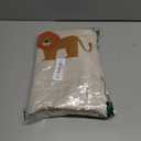 Creative Co-Op Cotton Knit Baby Blanket with Lions, 40" L x 32" W