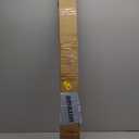 Tension Curtain Rod 51-126 Inch, Long Curtain Rod No Drilling for Window or Bathroom, Outdoor Curtain Rods for Patio Tension Rods, Easy to Install, Never Rust, Rod Diameter 1.26 Inches - Black