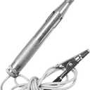 Test Light Automotive, 6V 12V 24V Car Voltage Circuit Tester Pen, Car Bidirectional Light Tester with Lamp Long Probe Extended Wire, Electrical Voltage Tester for Vehicle (Nickelplatedcopper)