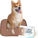 EZwhelp Reusable Dog Pee Pads - Waterproof Training Pads for Dogs, Washable & Sanitary, Rounded Corners, Laminated, Lightweight, and Durable,Pet Essentials for Puppy Training and Whelping - 17" x 20"
