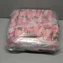 Dansydaisy 3 Set Waterproof Stray Cats Shelter Cat Houses for Outdoor Winter Warm Foldable Pet Cave with Soft Blankets Animal Tent Bed for Winter Feral Puppy Weatherproof  (Style 2, Pink)