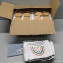 12 Set Employee Appreciation Gifts Thank You Gifts Bulk for Coworker Staff Teacher Nurses, Thank You Glass Cups 16 oz Can Shaped Beer Glass Makeup Bag Ballpoint Pen for Women Men (Best Team)