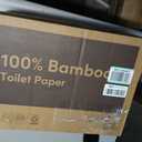 Amazon Aware Bamboo 3-Ply Toilet Paper, Unscented, 24 Rolls, FSC Certified, 350 Sheets, 8400 Count, Pack of 24, Plastic-Free