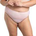 Fruit of the Loom Women's Plus Size Underwear Briefs, Fit for Me, Designed to Fit Your Curves (Pink, XXL)