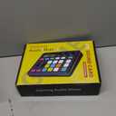 Gaming Audio Mixer for PC, Audio Interface Sound Board w/RGB Effect, Support Bluetooth, XLR/TRS Microphone, 48V Phantom Power, Voice Changer Live Streaming, Podcasting, Content Create(Not for USB Mic)