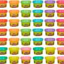 Play Doh Bulk Handout 42-Pack of 1-Ounce Modeling Compound Cans, Back to School Gifts, Prizes, & Party Favors, Kids Arts & Crafts, Preschool Toys, Ages 2+