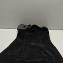 HYPERFIRE Women's Sexy Elegant Off The Shoulder Ribbed Long Sleeve Dress Party Mini Dresses (Medium, Black and White)