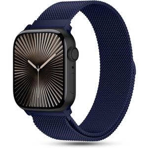 Metal Stainless Steel Magnetic Milanese Loop men & women, Compatible with iWatch Series 11 10 9 8 7 6 5 4 SE/Ultra 3 2 1 and Apple Watch Band