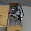 FRESKO Immersion Handheld Blender 500W with 700ml Beaker, 12-Speed & Turbo Mode Hand Blender Stick, 304 Stainless Steel Blades for Soup, Smoothie, Puree, Baby Food (Blender+Measuring Cup, Silver)