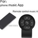 Phone Music Volume Bluetooth Media Controller, Mobile Phone Car-Mounted Music Remote Control for Car, Answer The Phone, Compatible with Android and Apple Devices - Easy Installation, Used in Cars