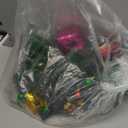 iLAND Dollhouse Accessories Mini Christmas Tree with Lights 6 inch Dollhouse Christmas Decorations CuteTiny Xmas Tree Miniature Decor 1/12 Scale Accessories Shining Small Gifts