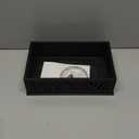 Saillong Doorbell Chime Cover Box Only, Upgrade Thickness Wooden Doorbell Cover Plate Inside House, Decorative Door Bell Box for Indoor/outdoor Home Wall, Easy to Install(Black)