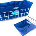 Top Glides Universal Washable Liner for Wire Walker Baskets (Blue)