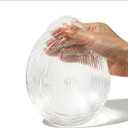 Waterdrop Silicone Breast Forms Mastectomy Prosthesis for Swimming Concave Bra Pad Breast Ehancers One Piece ((Transparent-400g/Cup B+))