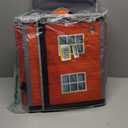 Toozey Heated Outdoor Cat House with Insulated Aluminum, 100% Waterproof Weatherproof with 2 Mat, Sturdy Safe Large Feral Shelter for Winter Indoor Outside with Thermostatic Pet Heating Pad, (Red, M)