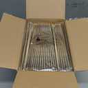 PULOTE 300PCS Gold Plastic Silverware Set Disposable - Heavy Duty Gold Utensils Set - Plastic Cutlery Disposable - Include 100 Knives, 100 Forks, 100 Spoons for Party & Wedding