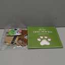 EXPAWLORER Anti Slip Dog Socks to Prevent Licking Paws, Winter Snow Dog Boots & Paw Protectors Booties for Hardwood Floors with Heart Grippers, Dog Shoes for Small Medium Large Senior Dogs Khaki L