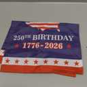 America Birthday Garden Flag 12x18 Inch Double Sided 1776 2026 Anniversary Patriot Garden Flags for Street Lawn Parties Event Decoration