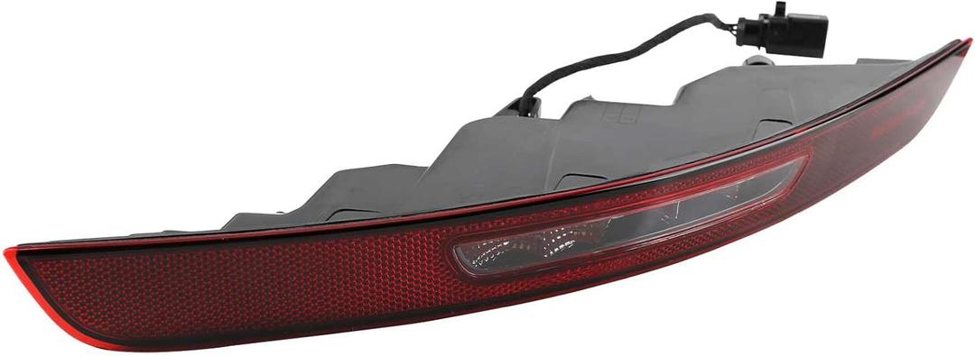 AUTOKAY 95B945726R Right Side Rear Bumper Tail Light Backup Fog Light Reflector Fits for Porsche Macan 2015 2016 2017 2018 2019 2020 2021 Re#95B945726J