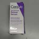 CeraVe Anti Aging Retinol Serum For Face, Encapsulated Retinol With Hyaluronic Acid, Niacinamide & Ceramides, Smooths Wrinkles & Fine Lines, Gentle Skin Brightening Serum, Fragrance Free, 1 Oz