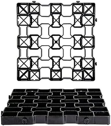 Permeable Pavers Grass Grid for Driveway, Patio RV Pad, Stables, Gravel, Fire Lanes, Outdoors Road DIY, 4-Pack and Load is up to up to 44t vehicles (1.8" Depth)