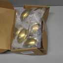 30 Pack 3 Inch Brushed Gold Cup Drawer Pulls Gold Cabinet Handles Gold Cabinet Pulls for Kitchen Cabinets 1886 Drawers Bedroom Dresser Bathroom Vanity Cupboard