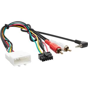 RED WOLF Steering Wheel Control Wire Harness with RCA 20-Pin Connector for Toyota 2003-2011 Camry, 2004-2012 Highlander, Lexus 2002-2003 ES330, 2003-2009 GX470 OEM SWC Retain Add-on Aftermarket Radio