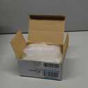 Thyle 50 Pcs Acrylic Rigid Shelf Label Holders for Library Supplies Shelf Labels with Dots Clear Desk Name Plate Store Bakeries Shelves Display Markers(1.25 x 3 Inch)