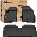 Nilight TPE Floor Mats for Chevy Bolt EUV 2022 2023 2024, All Weather Custom Fit Heavy Duty Floor Liners