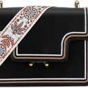 ZOOEASS Wide Shoulder Strap Adjustable Replacement Belt Crossbody Canvas Bag Handbag
