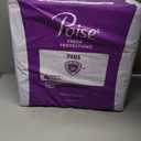 Poise Incontinence & Postpartum Pads for Bladder Leaks, 6 Drop Ultimate Absorbency, Long Length, 90 Count
