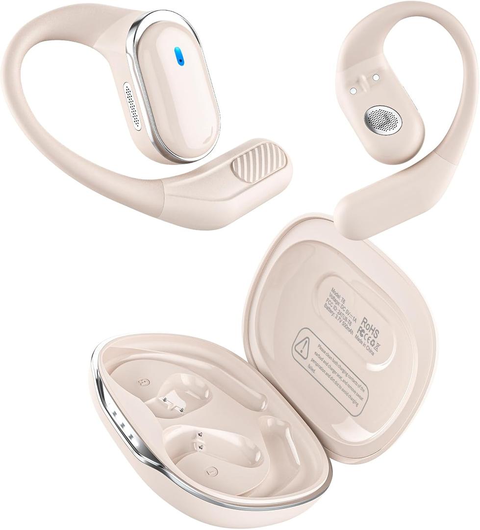 TRAUSI IP7 Waterproof Earphones, Beige