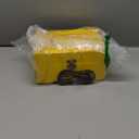 Rechargeable Leather CD Player with Speakers; Bluetooth Transmitter; Festival Gift; BGM Player for Home Dcor (Yellow)