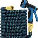Garden Water Hose Hose 3 times telescopic magic water hose Car wash watering water hose water gun nozzle