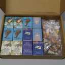 25 Set Bulk Valentines Day Gifts for Friends Small Funny Desk Pets Cute Resin Ornaments Galentines Party Favors Adults Positive Emotional Card Box Women Men Office Coworker (Sloth)