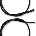 Roof Drip Molding Weatherstrip Left and Right Side Fit for Toyota Camry LE SE XLE XSE Hybrid 2012-2017 Select Models Replace 75556-06080 75555-06080