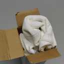 Woaboy Linen Check Throw Pillow Covers Set of 2 - Natural Beige Farmhouse Modern Boho Vintage Decorative Cushion Covers for Sofa Couch Bedroom Living Room Decor 18x18 Inch