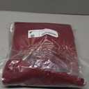 Simplebrand Ava Burgundy Blackout Curtains for Bedroom 72 Inch Length 2 Panels Set, Privacy Thermal Insulated Rod Pocket Window Curtains for Patio French Door Front Door, W40 x L72 Inch