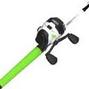 Zebco Roam Telescopic Fishing Rod and Spinning or Spincast Fishing Reel Combo, Durable 6-Foot Fiberglass Rod with ComfortGrip Handle, Pre-spooled with Zebco Cajun Fishing Line, 30