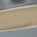 Decorative Wooden Dough Bowls 30 Inch, Long Natural Root Hand Carved Bowl Large Bread Shaped Wooden Tray, Rustic Centerpiece Dining Room Table Centerpiece Potpourri Decor Display Bowl-White